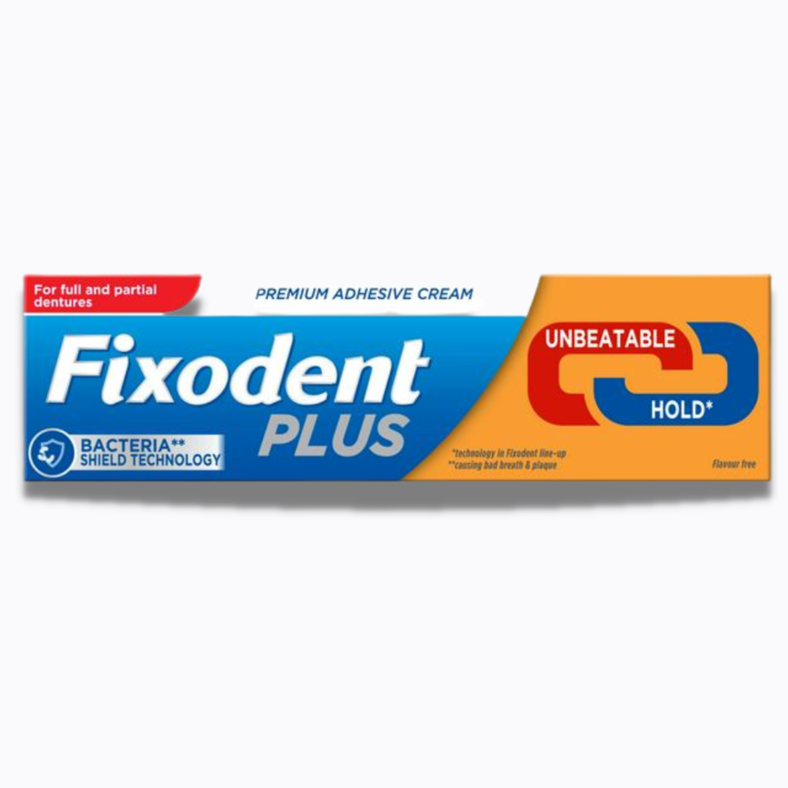 Fixodent Plus Denture Adhesive Cream - 40g