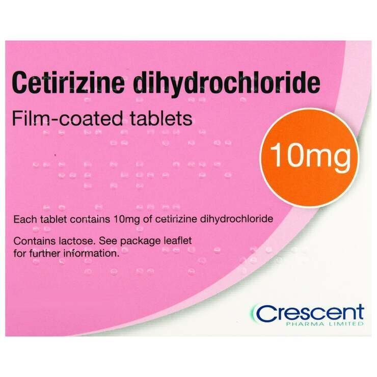 Cetirizine Antihistamine Tablets – 30 Tablets X 6 Packs