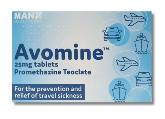 Avomine 25mg - 28 Tablets