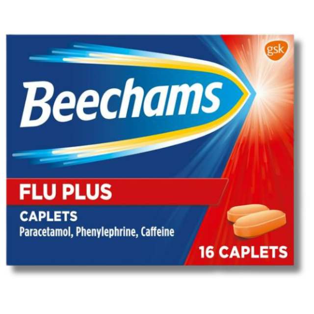 Beechams Flu Plus – 16 Caplets