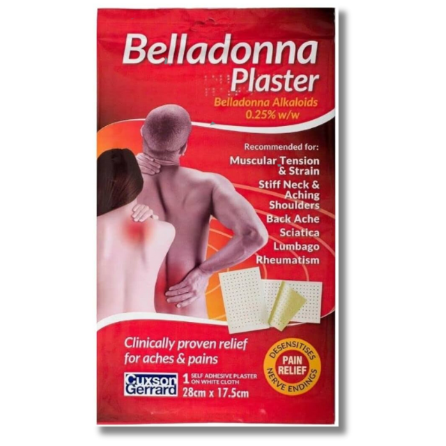 Belladonna Plasters 0.25% - 1 Patch