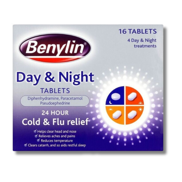 Benylin Day & Night - 16 Tablets