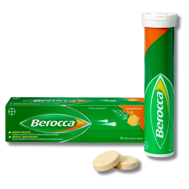 Berocca Orange Energy Vitamin - 15 Tablets
