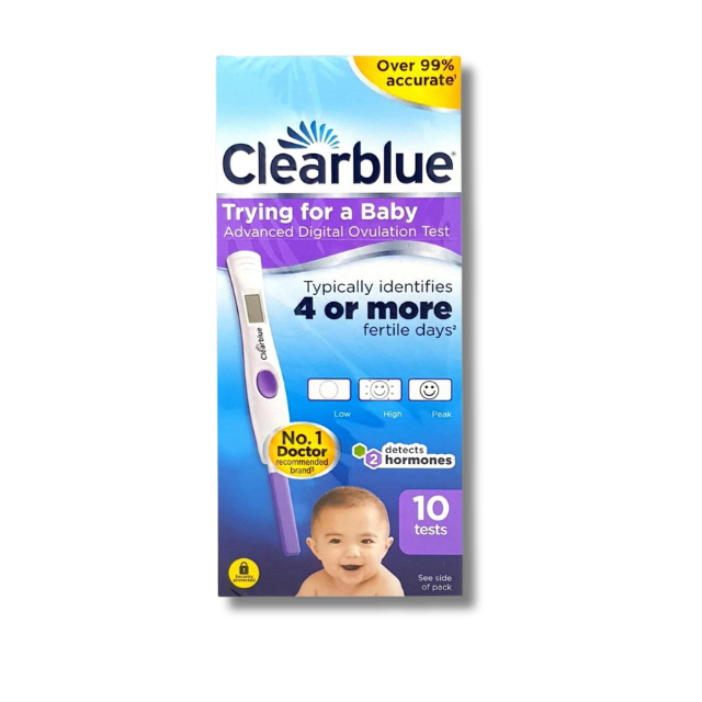 Clearblue Digital Ovulation Test Trying for a Baby 10 Pack