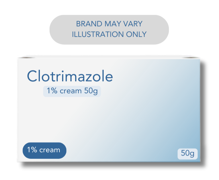 Clotrimazole 1% cream - 50g