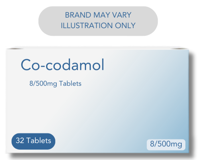 Co-codamol 8/500mg - 32 Tablets