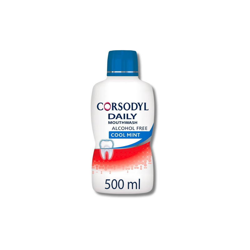 Corsodyl Daily Mouthwash Cool Mint - 500ml