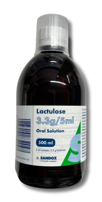 Lactulose 3.3g/5ml Oral Solution - 500ml