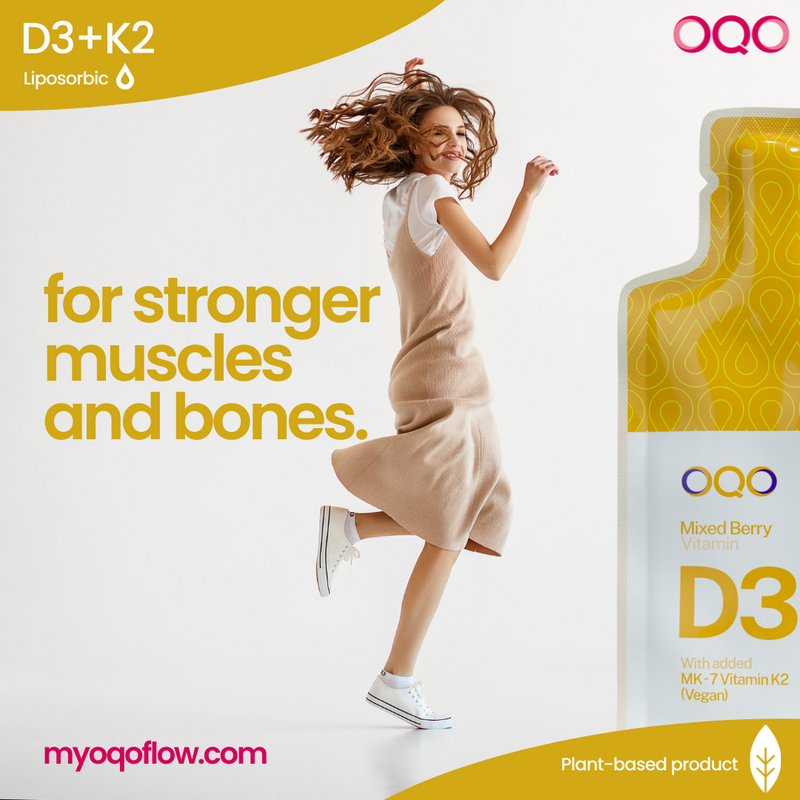 Liposomal Vitamin D3 & K2 - Mixed Berry - Single Sachet