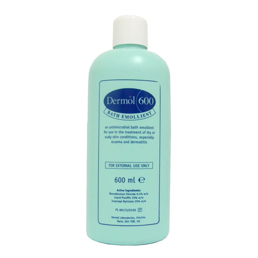 Dermol 600 Bath Emollient Lotion - 600ml