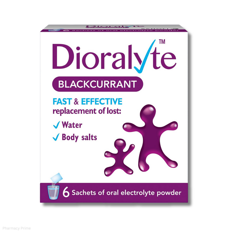 Dioralyte Blackcurrant Sachets – Pack of 6