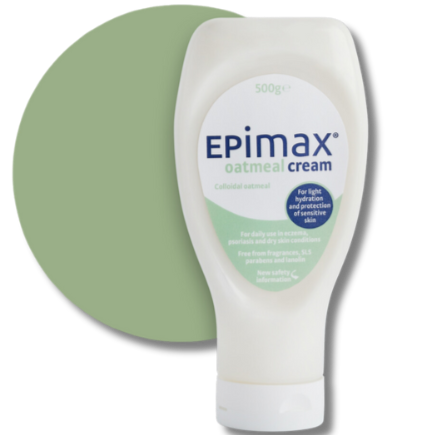 Epimax Oatmeal Cream for Eczema and Psoriasis - 500g
