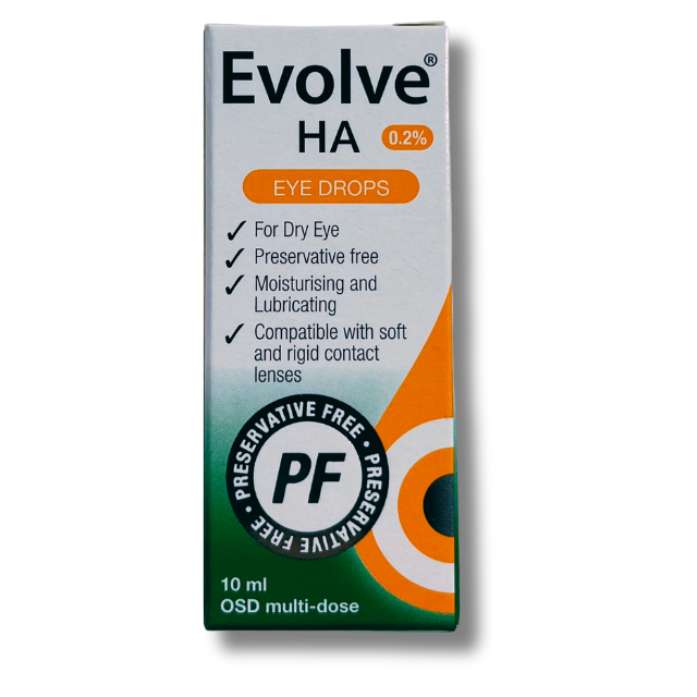 Evolve HA 0.2% Eye Drops - 10ml