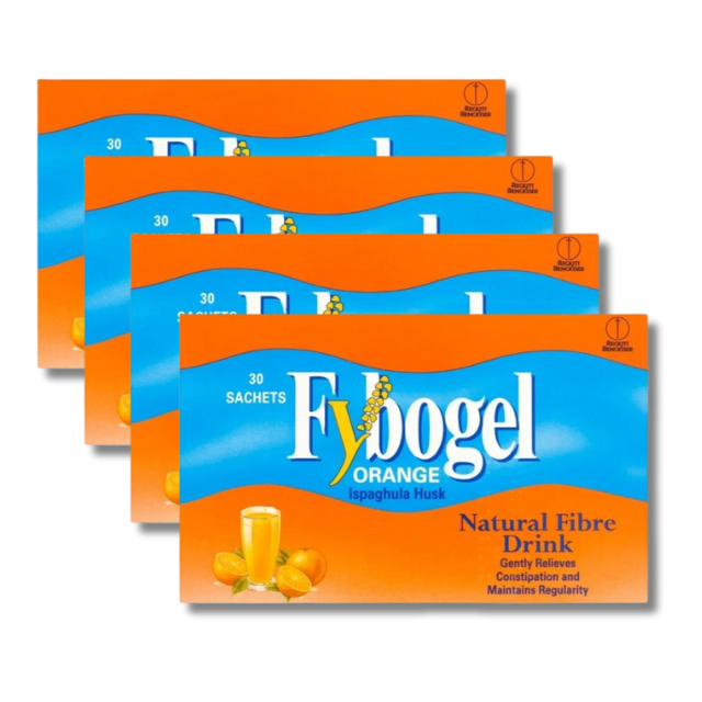 Fybogel Orange - 30 Sachets x4 Pack