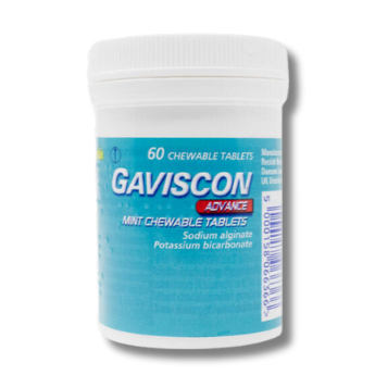 Gaviscon Advance Mint - 60 Chewable Tablets