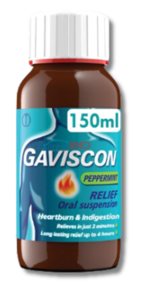 Gaviscon Peppermint Liquid Relief - 150ml