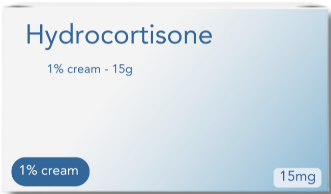 Hydrocortisone 1% cream - 15g