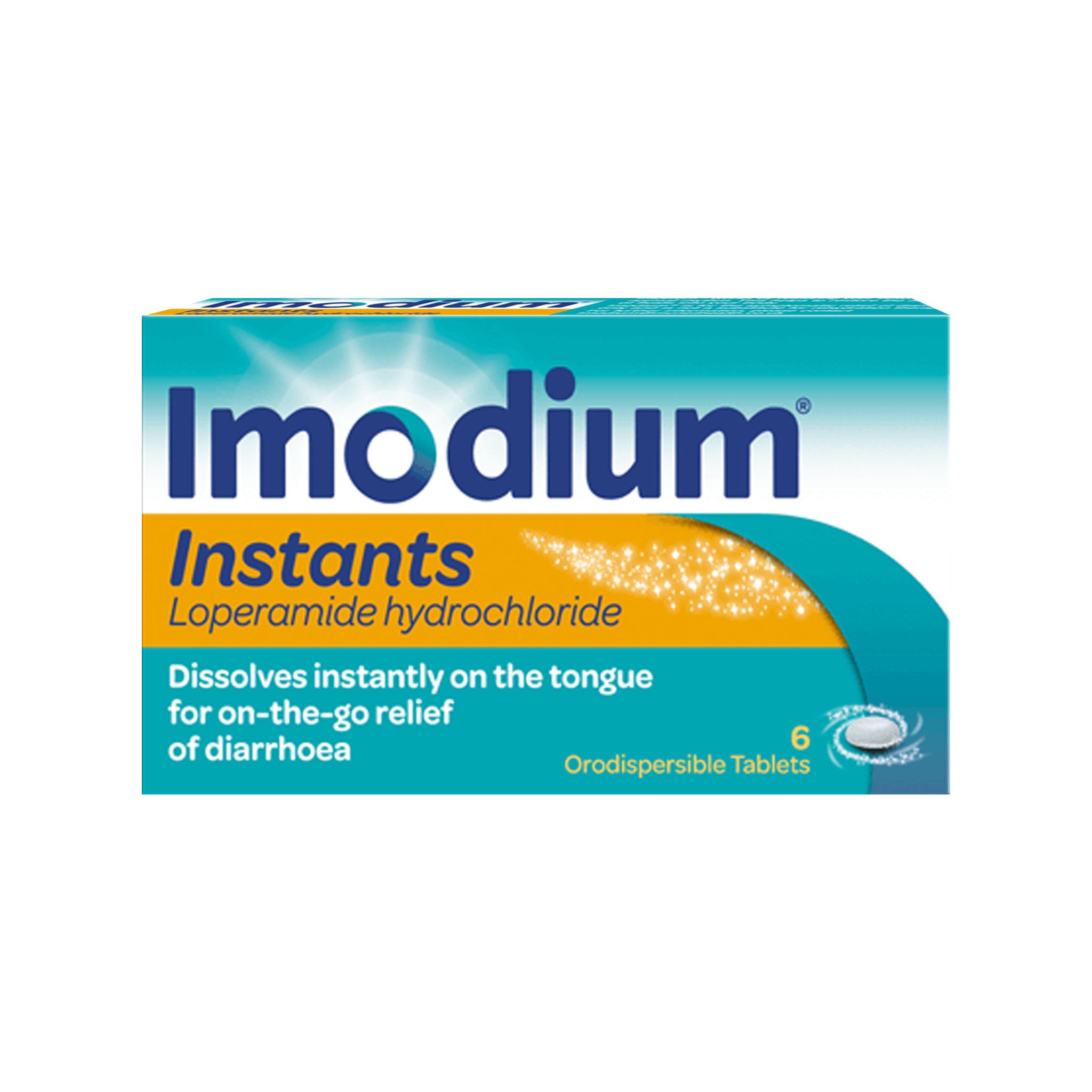 Imodium Instants - 6 Tablets