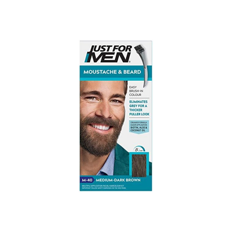 Just for Men Beard Gel Medium Dark Brown M-40
