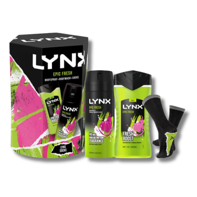 Lynx Epic Fresh duo & Sock gift set