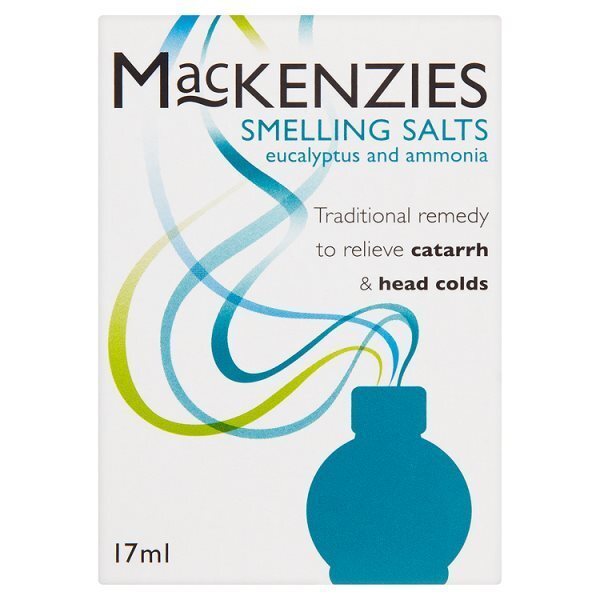 MacKenzies Smelling Salts eucalyptus and ammonia - 17ml