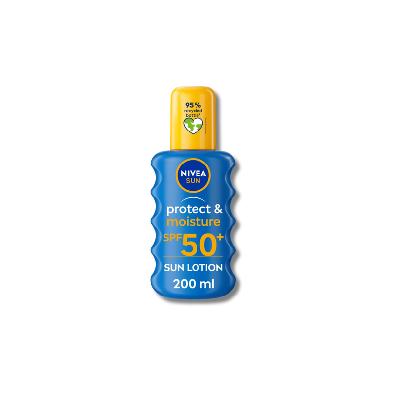 NIVEA Sun Protect & Moisture Sun Cream SPF50+ - 200ml