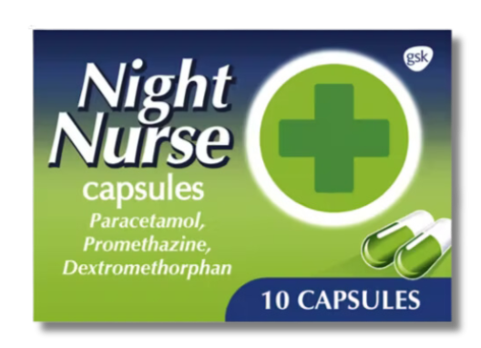 Night Nurse - 10 Capsules