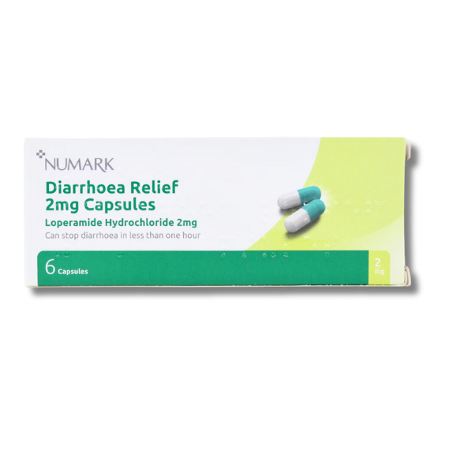 Numark Diarrhoea Relief 2mg - 6 Capsules