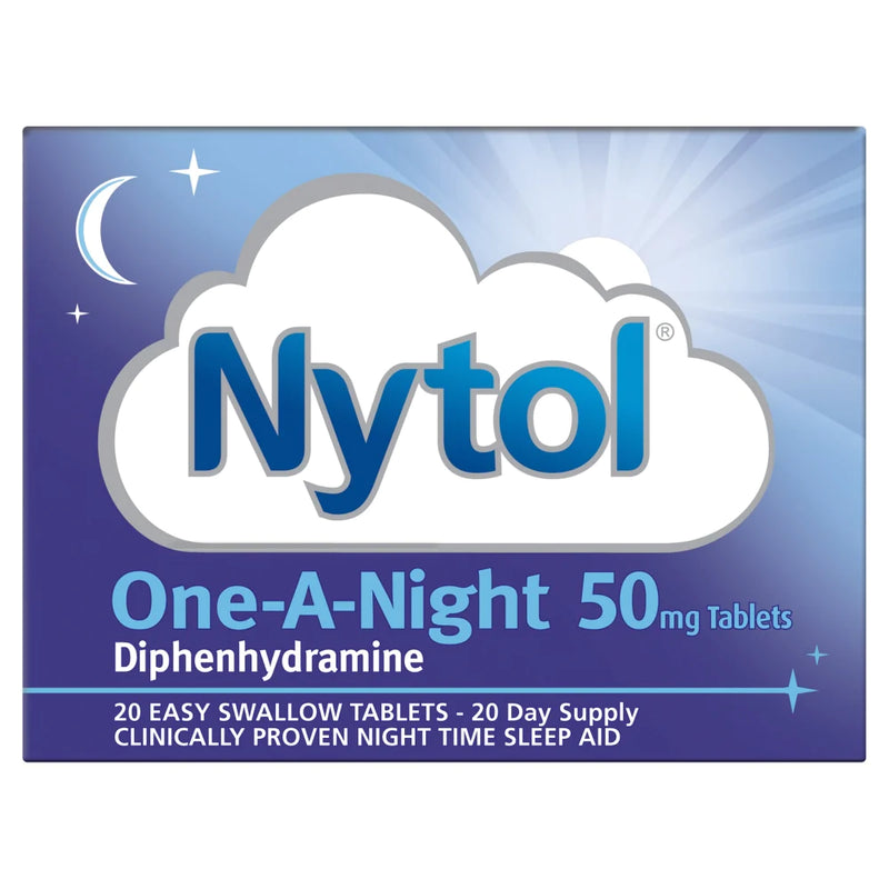 Nytol One-A-Night 50mg - 20 Tablets