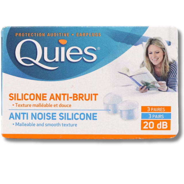 Quies Anti-Noise Silicone Earplugs