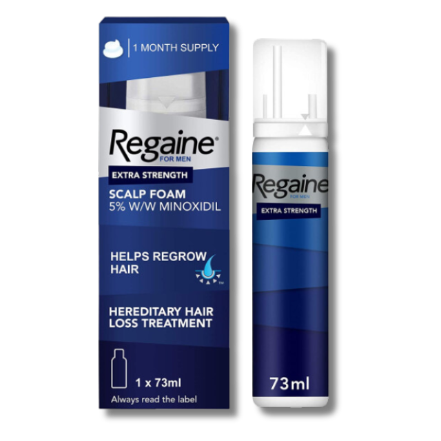 Regaine For Men Extra Strength 5% Scalp Foam - (1X73ml)
