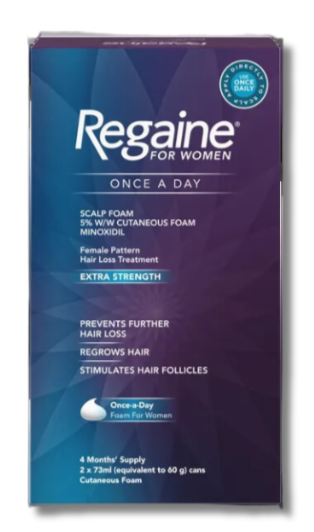 Regaine For Women Extra Strength Scalp Foam - 4 Months Supply