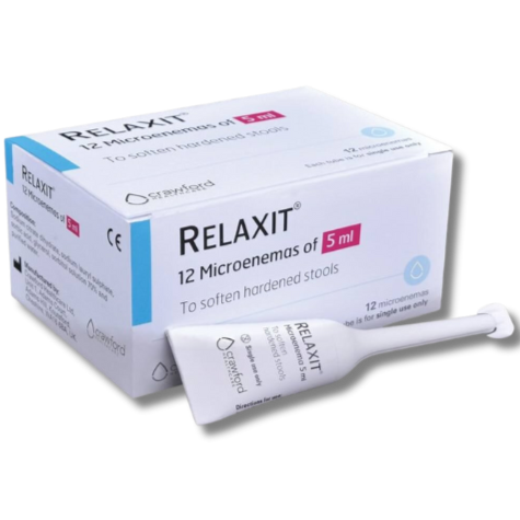 Relaxit Microenemas 5ml - 12 Pack