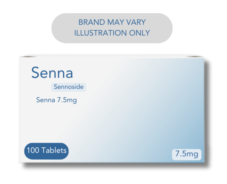 Senna 7.5mg - 100 Tablets