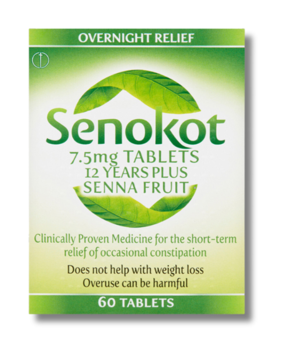 Senokot 7.5 mg Adult - 60 Tablets