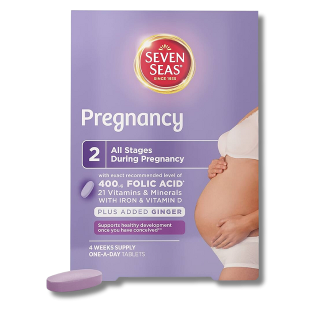 Seven Seas Pregnancy Vitamins with Folic Acid - 28 Tablets