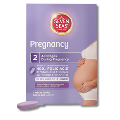 Seven Seas Pregnancy Vitamins with Folic Acid - 28 Tablets