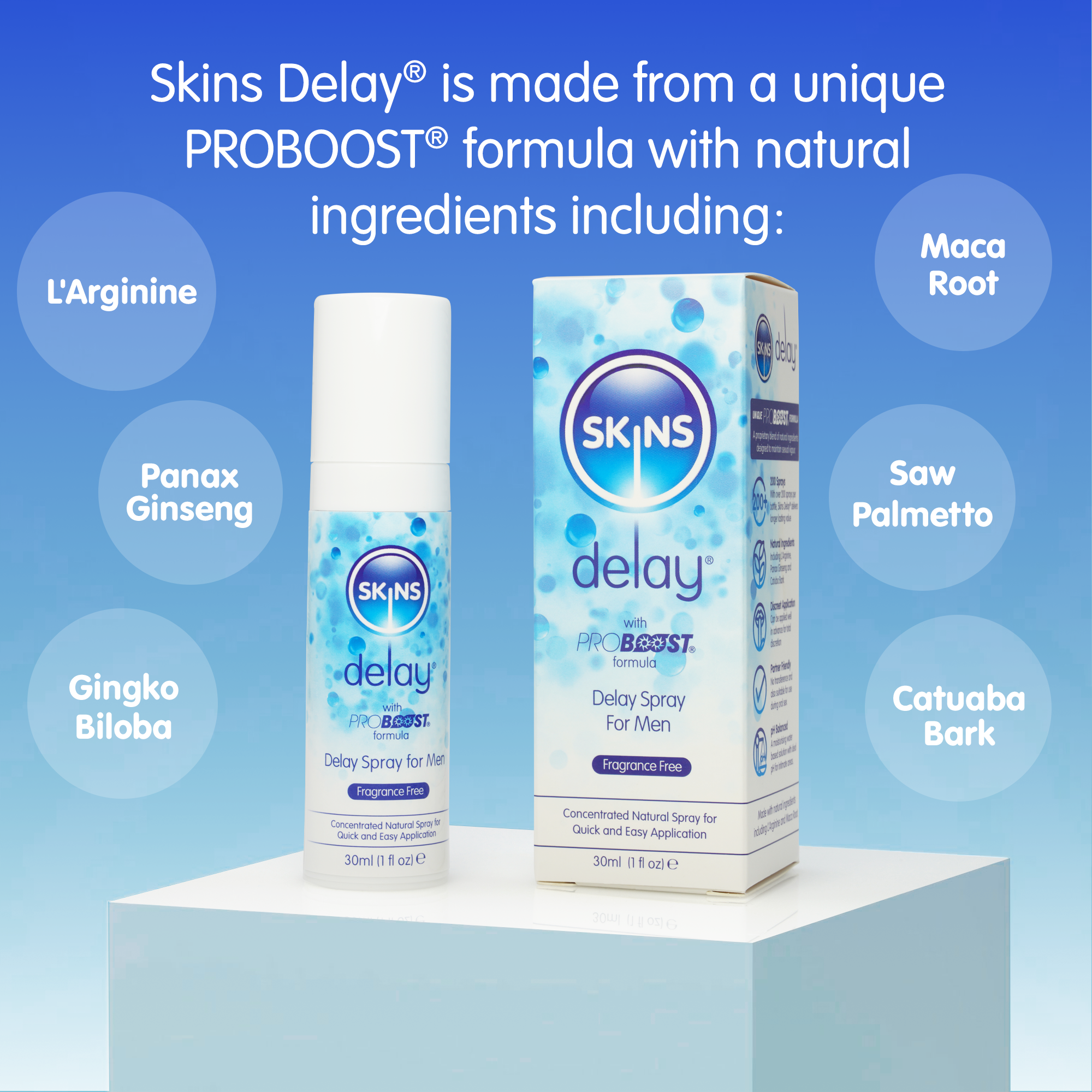 Skins Delay Spray For Men - 30ml