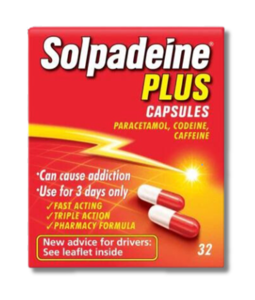 Solpadeine Plus - 32 Capsules