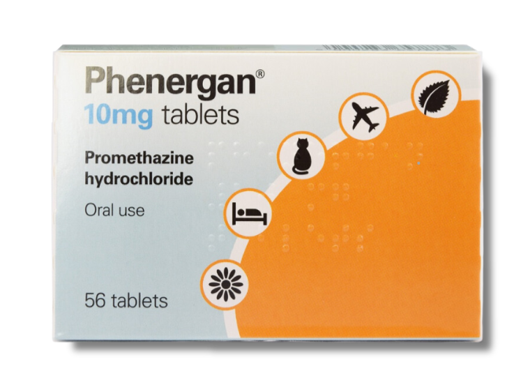 Phenergan 10mg - 56 Tablets