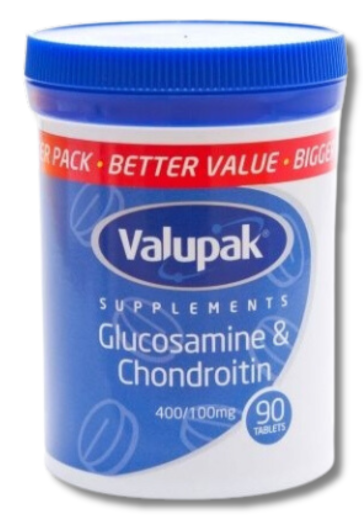 Valupak Glucosamine & Chondroitin - 90 Tablets
