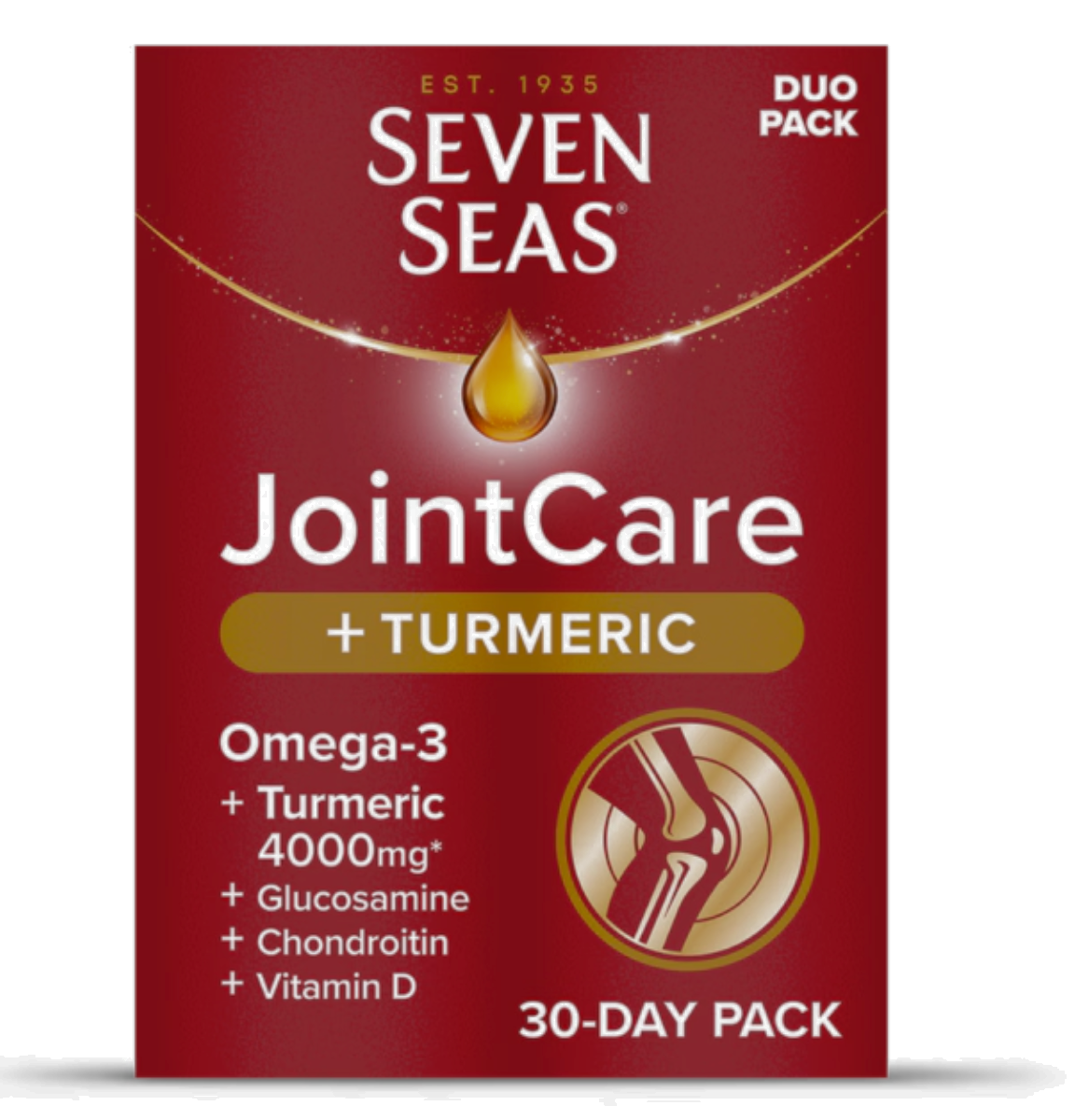 Seven Seas Jointcare + Turmeric Duo Pack - 60 caps