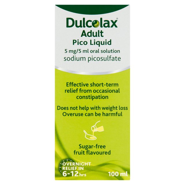 Dulcolax Adult Pico Liquid 5 mg/ 5 ml Oral Solution - 100ml