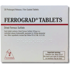 Ferrograd - 30 Tablets