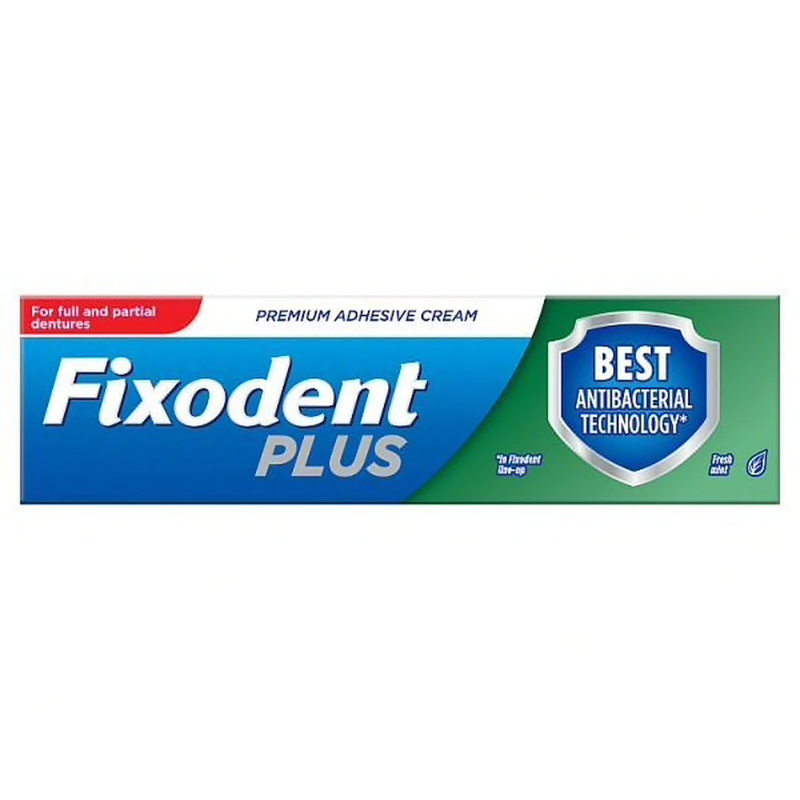Fixodent Plus Dual Protection Denture Adhesive - 40g