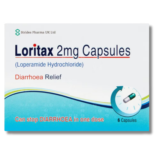 Loritax Loperamide – 6 Capsules