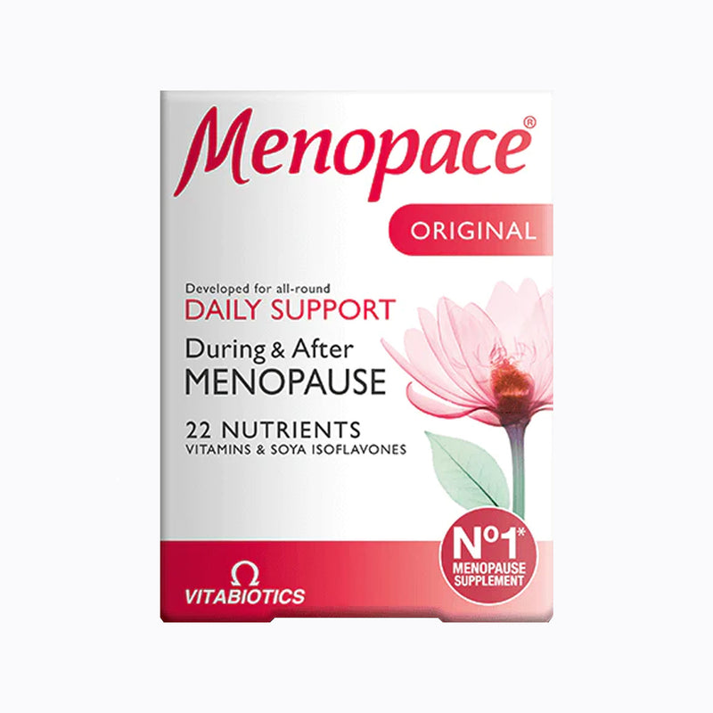Vitabiotics Menopace Original Menopause Support Supplement - 90 Tablets Vegetarian