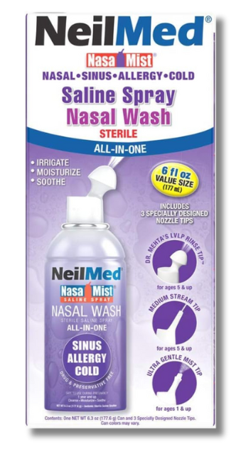 Neilmed Nasamist All In One Saline Spray – 177ml