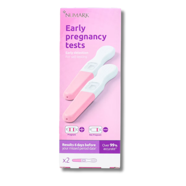 Numark Early Pregnancy Test - 2 Tests