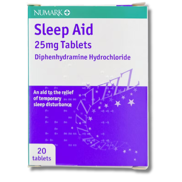 Numark Sleep Aid 25mg - 20 tablets